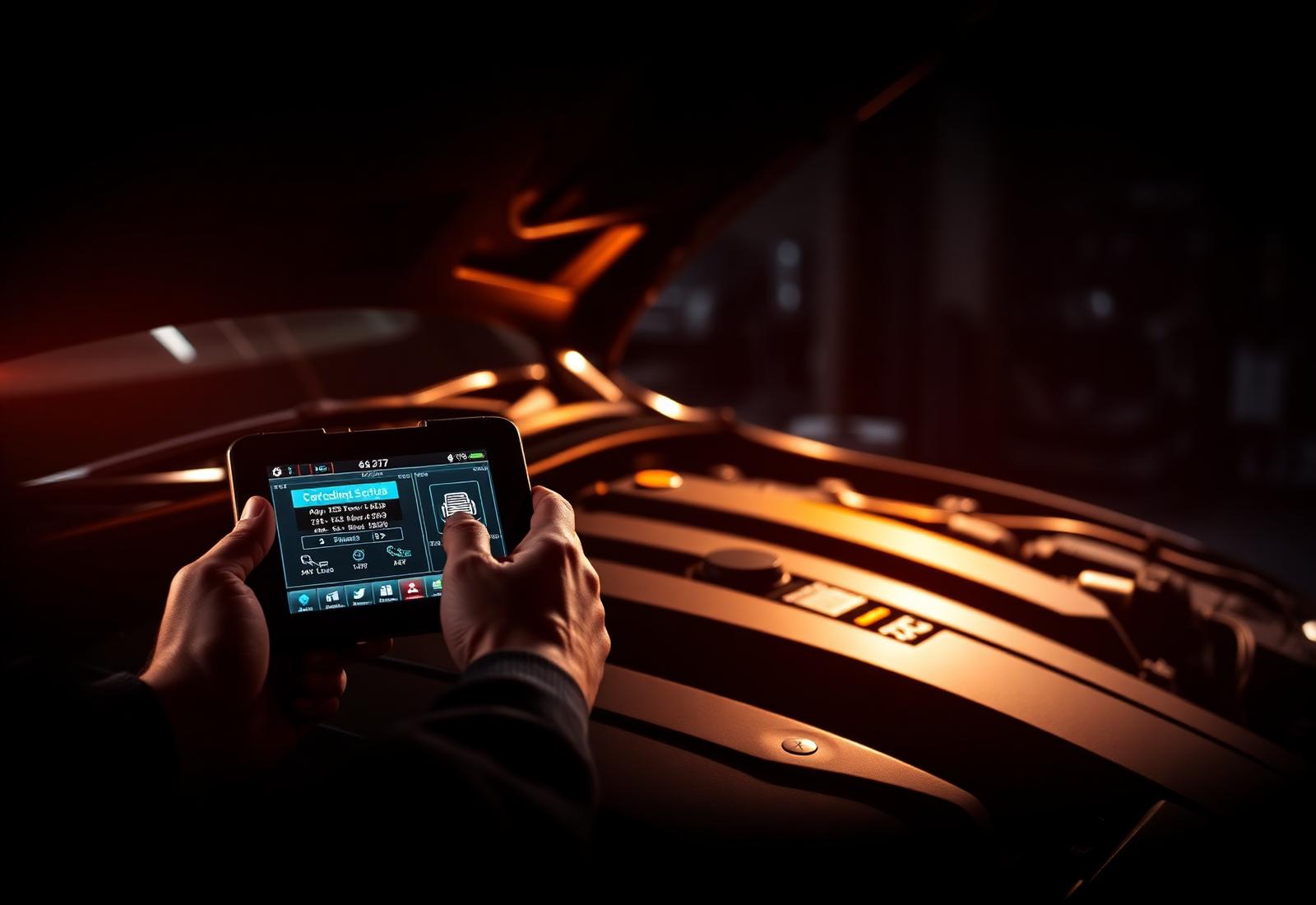 Diagnóstico automotriz con scanner OBD2